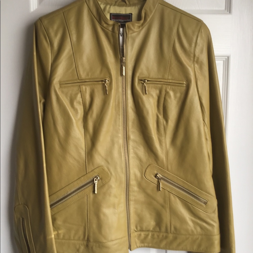 NWT BRADLEY BUTTER LEATHER JACKET